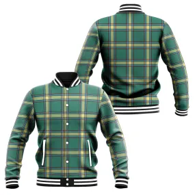 Alberta Province Canada Tartan Baseball Jacket