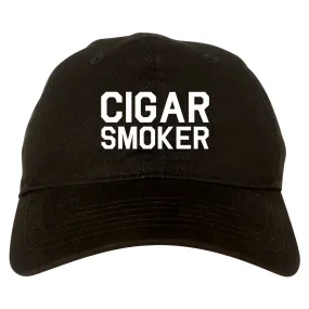 Cigar Smoker Mens Dad Hat Baseball Cap