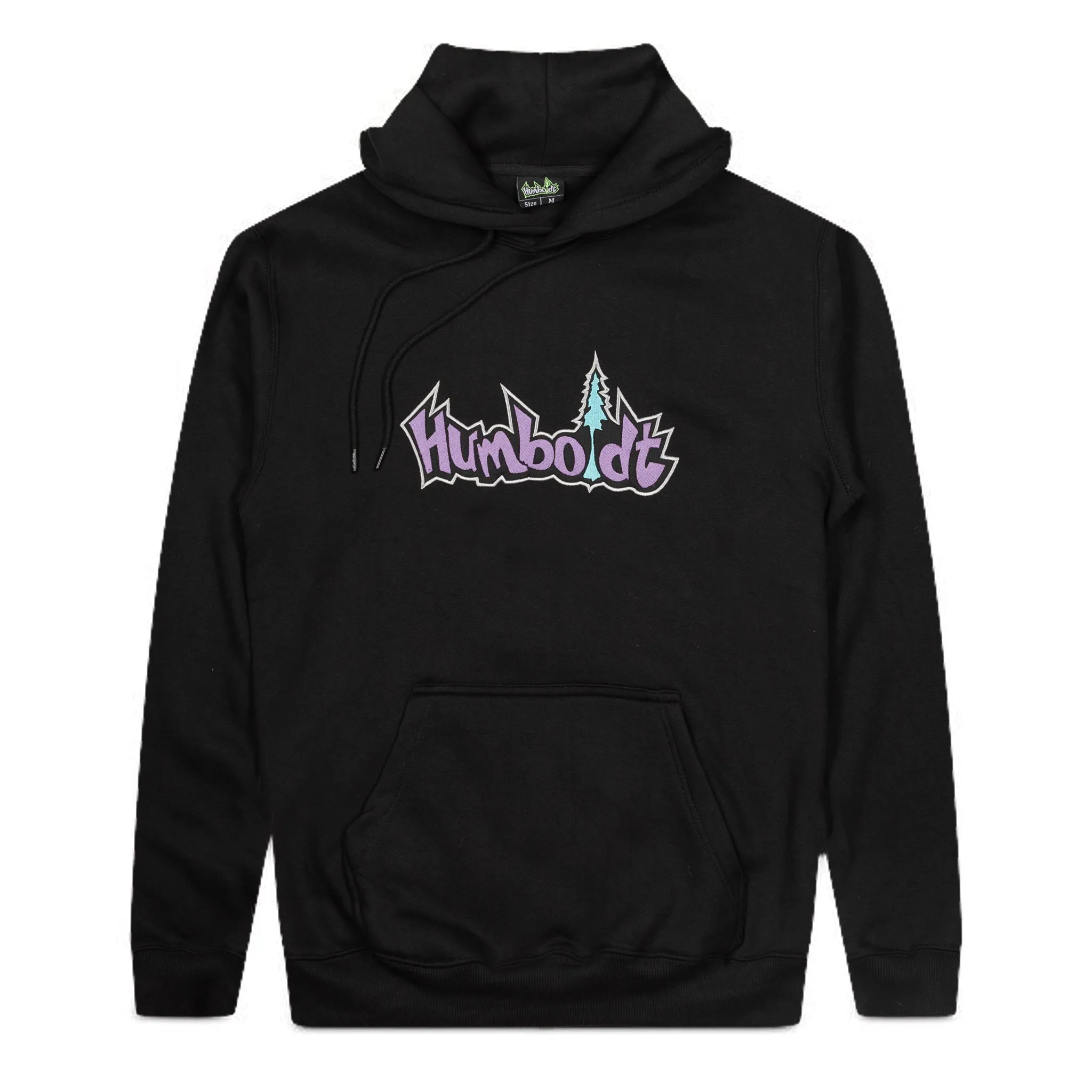 Humboldt Embroidered Big Treelogo P/O Hoodie BLK-PUR-TUR