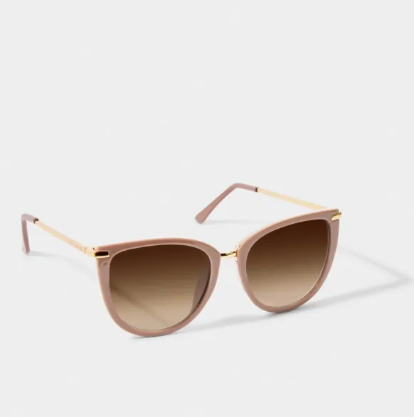 Katie Loxton Sardinia Sunglasses in Mink