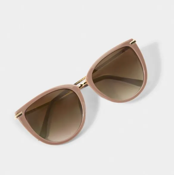 Katie Loxton Sardinia Sunglasses in Mink
