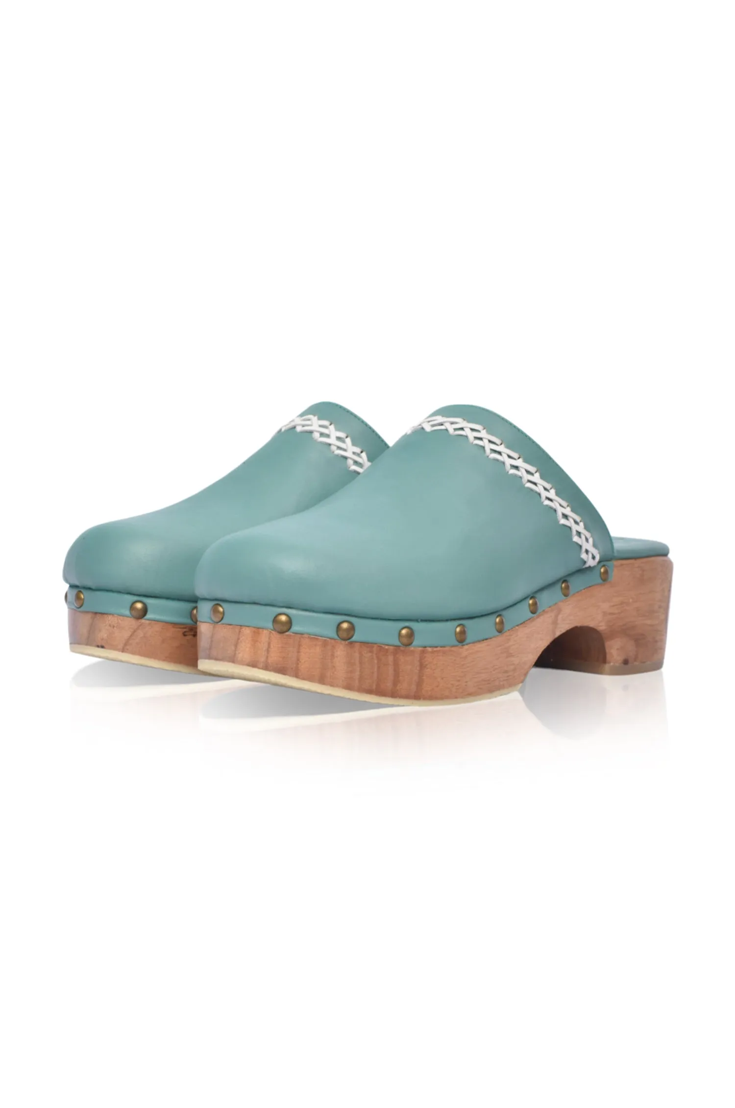 Malibu Leather Clogs