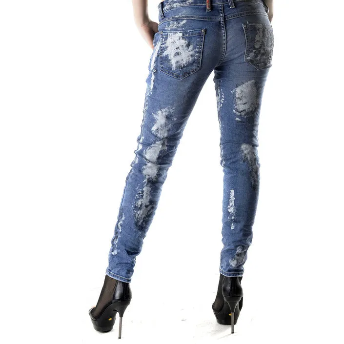Sexy Woman Jeans Donna