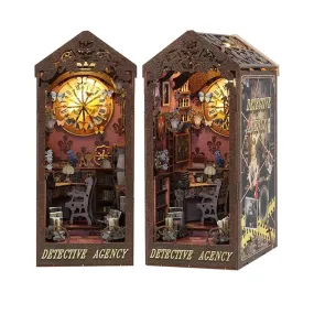 Supernatural Detective: Mystical Diorama Wooden LED DIY Book Nook Kit
