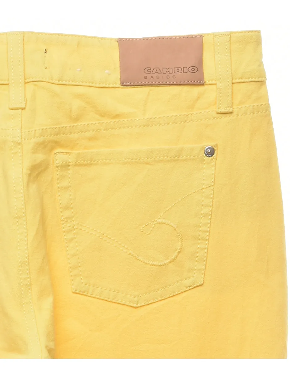Yellow Tapered Jeans - W30 L29