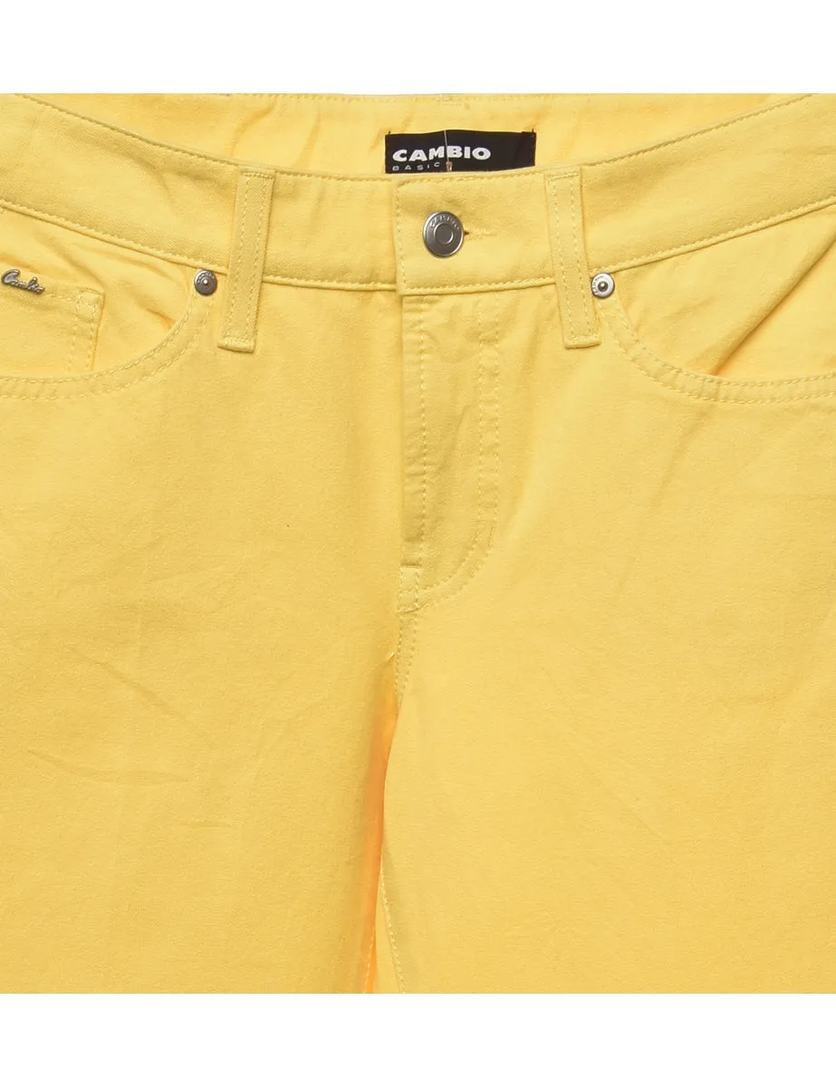 Yellow Tapered Jeans - W30 L29